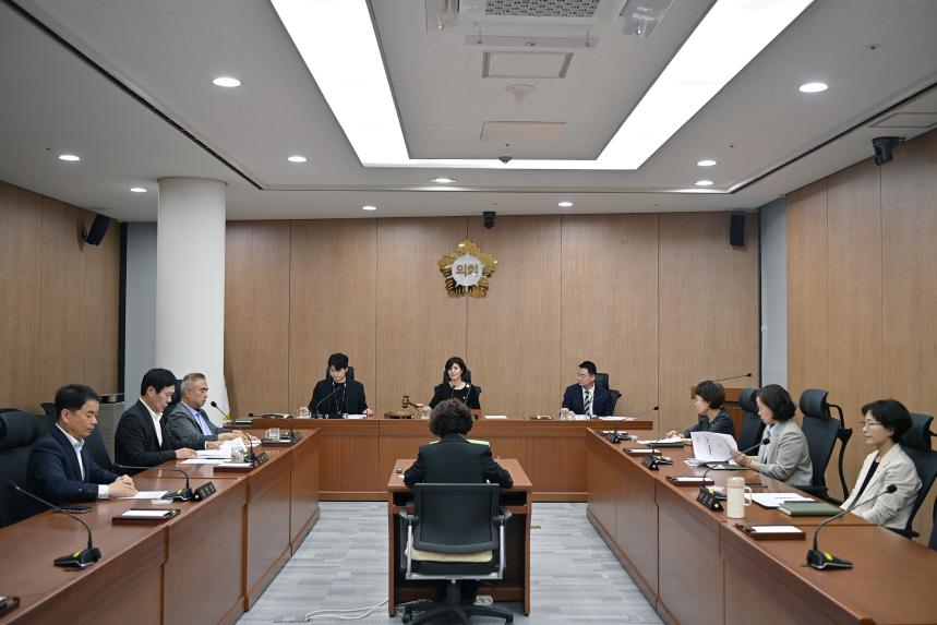 제342회 임시회 중 윤리특별위원회