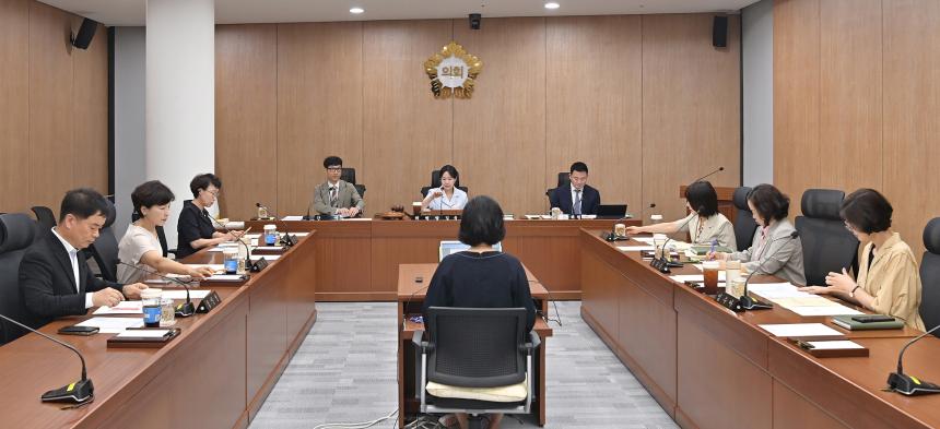 제342회 임시회 중 운영위원회