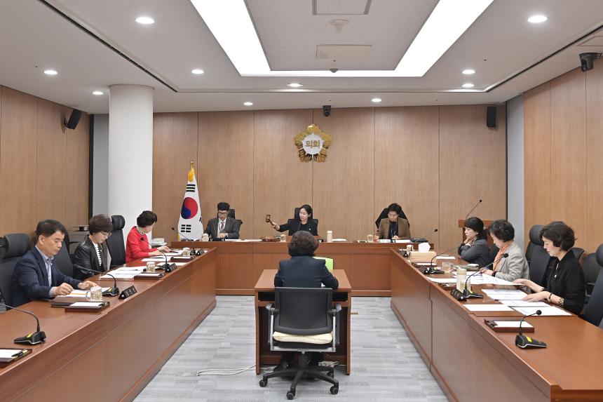 제344회 전남광주통합특별시 서구의회 임시회 회기 중 운영위원회